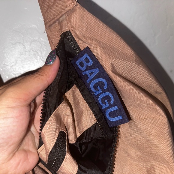 BAGGU Handbags - BAGGU Medium Crescent Bag - Cocoa 🤎